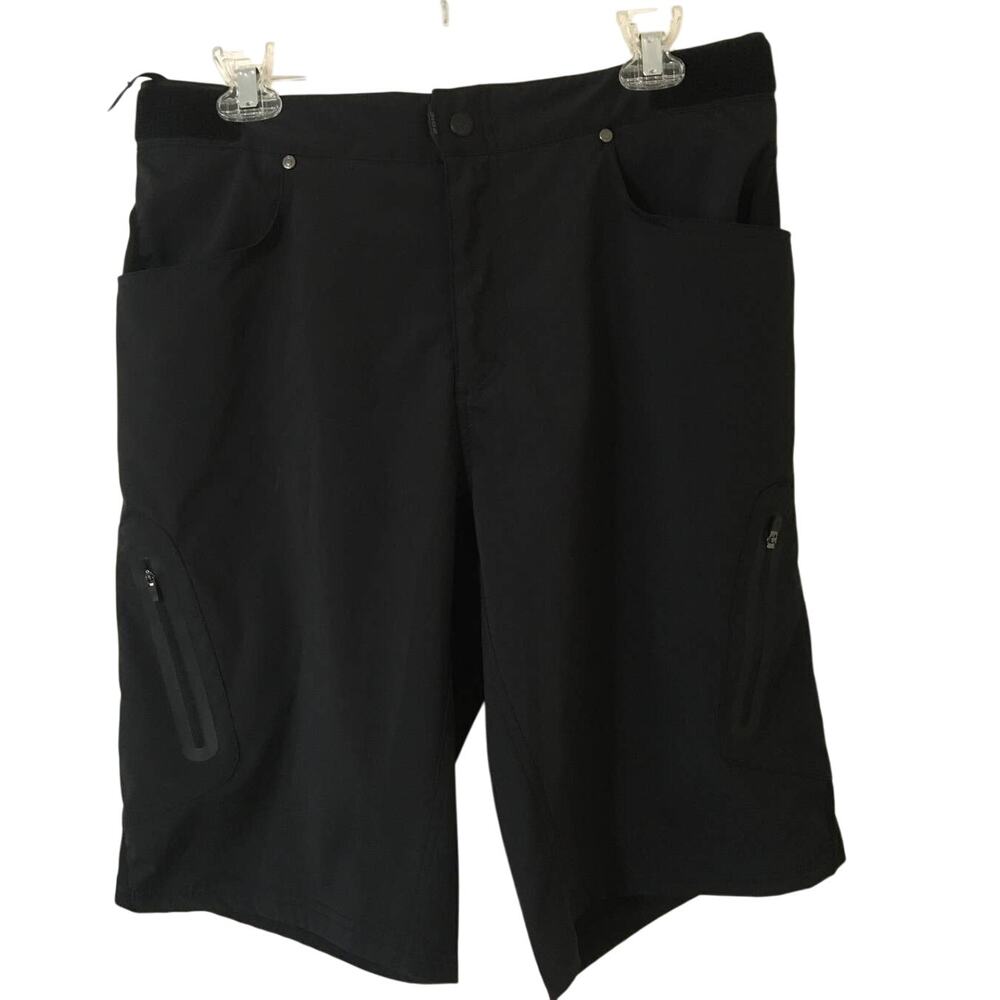 Zoic Ether XL Bike Cycling Shorts Multiple Pockets & Velcro Adjustable Waist